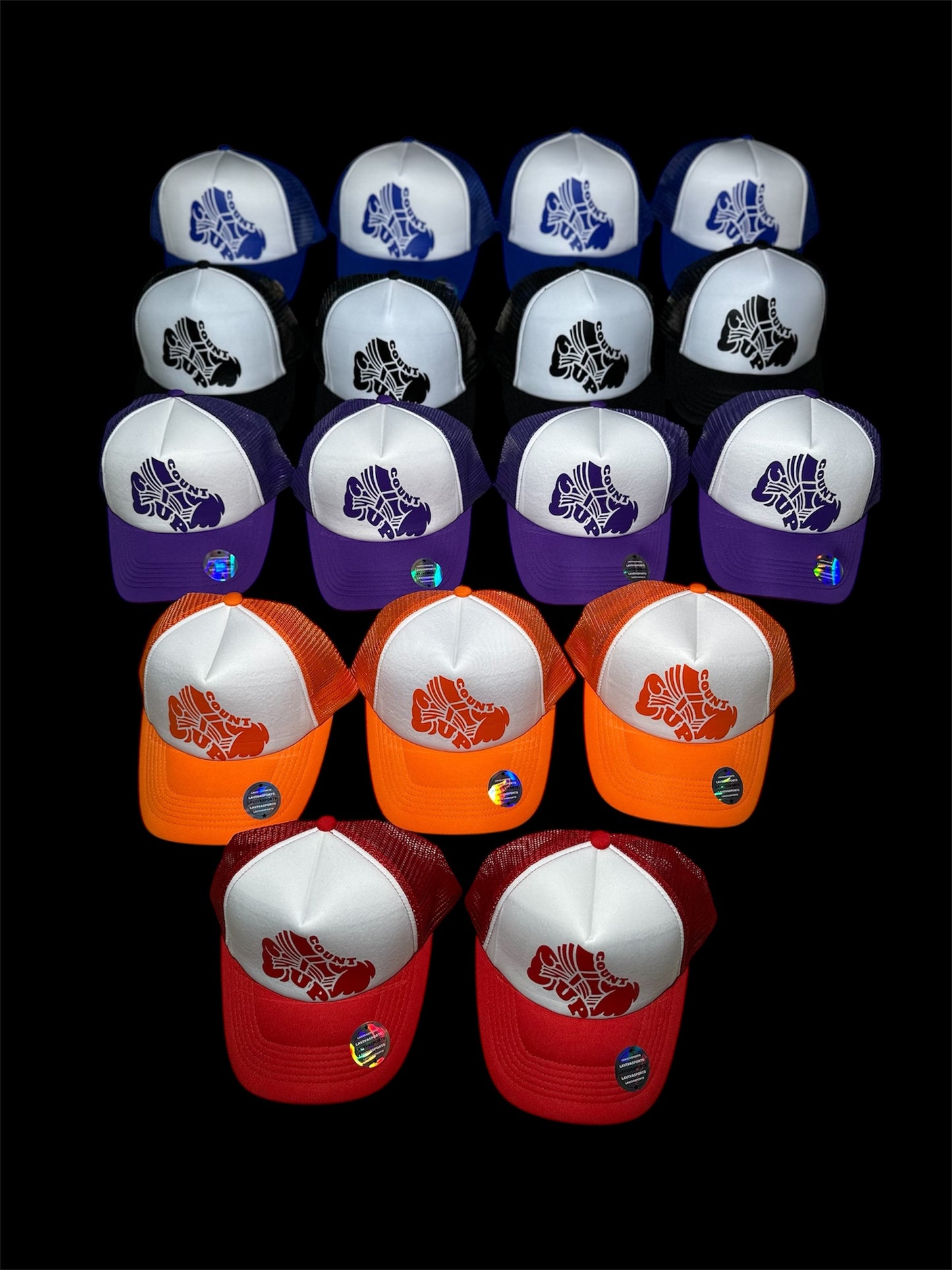 Count Up Trucker Hats