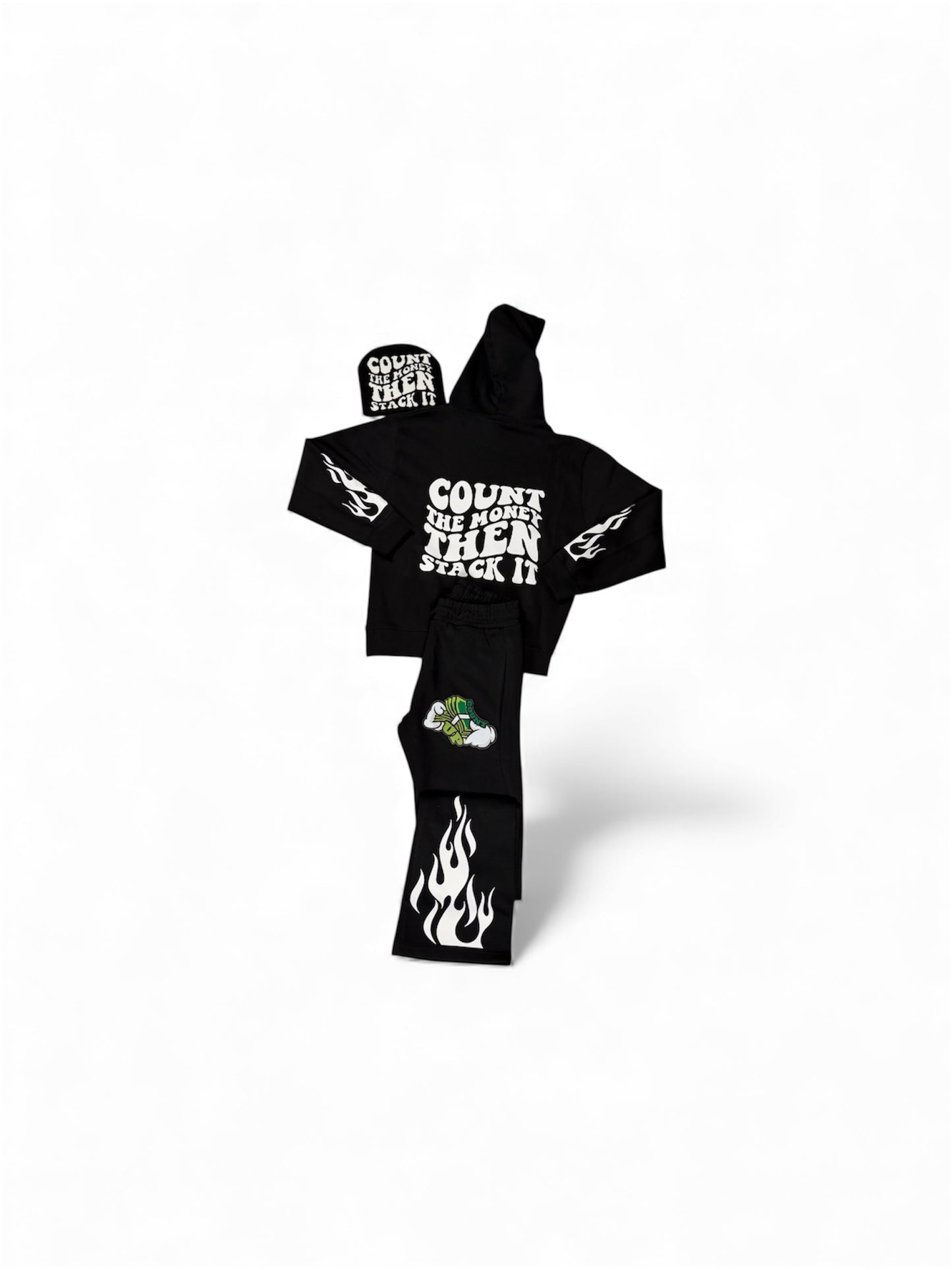 Black Stack Set/Beanie