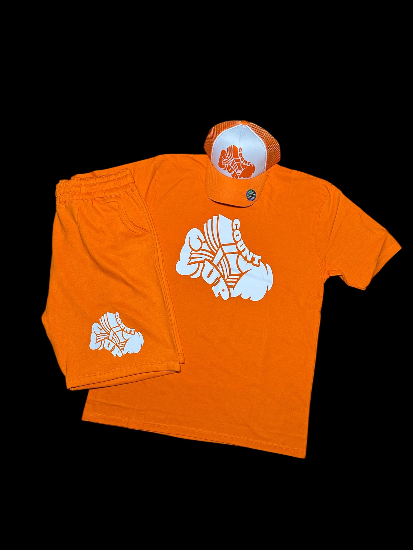 Orange/White Gount Up Set
