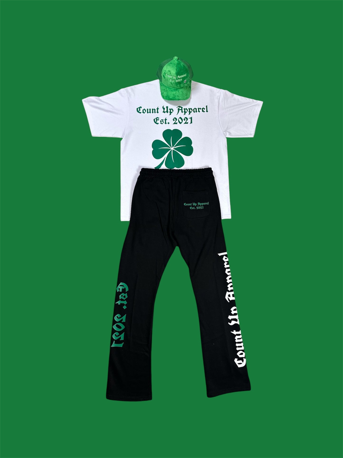 Lucky Count Up Stack Jogger Set
